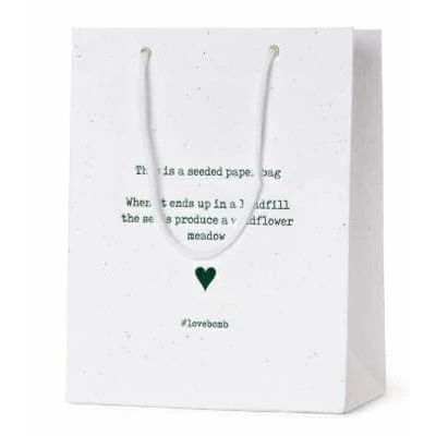 Seeded Paper Bags Small