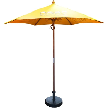 2.5m Wooden Parasol