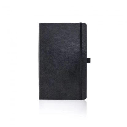 Medium Notebook Ruled Paper Paros Black