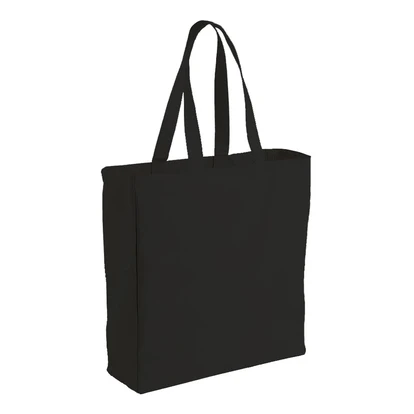 Promotional Black or White 8oz Canvass with Full Gussett
