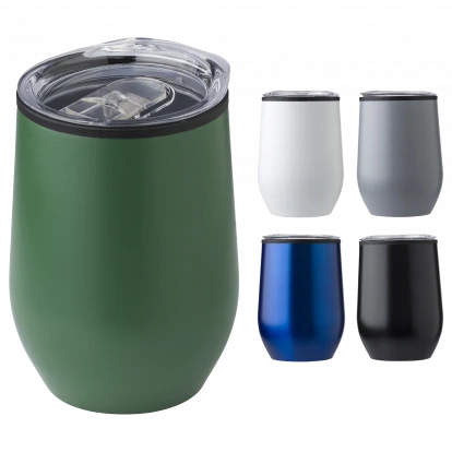 Tresco Stainless Steel Double Wall Mug 300ml