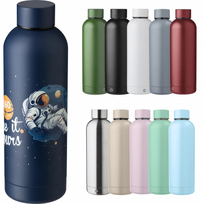 Alasia Recycled Stainless Steel Double Walled Bottle 500ml