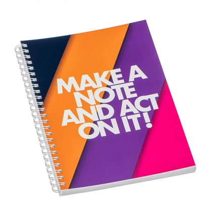A5 Wiro-Bound Notebook - Paperback