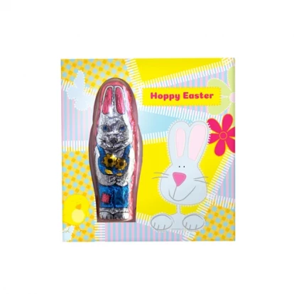 Mini Chocolate Rabbit Card
