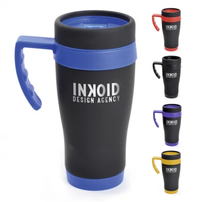 Oregan Black Travel Mug