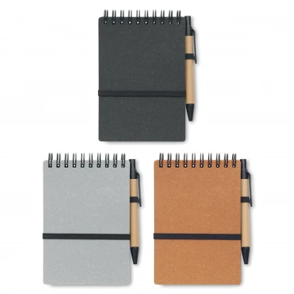Recycled Notebook With Ball Pen