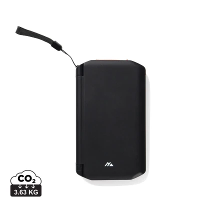 Nordic Drift Titan 10.000mAh solar powerbank with 3 panels