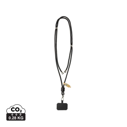CarryLoop RCS recycled PET adjustable phone holder lanyard