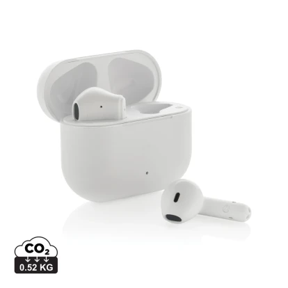 Tunevo RCS recycled plastic wireless earbuds