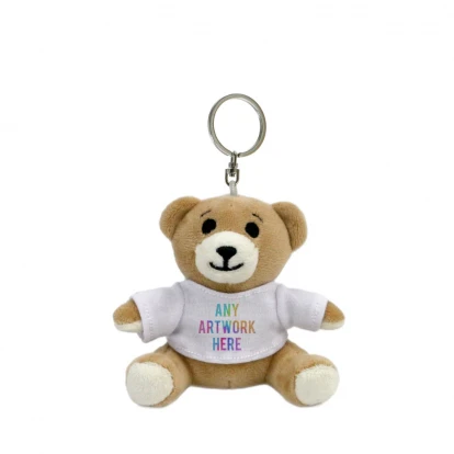 Eleanor Eco-Friendly Bear Keyring 10cm