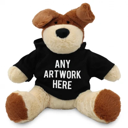 Darcy Dog In Black Hoodie 20cm