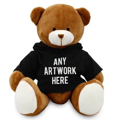 Richard Bear In Black Hoodie 20cm