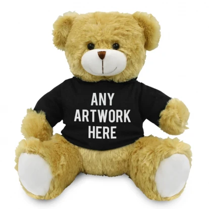 Elizabeth Bear In Black Hoodie 25cm