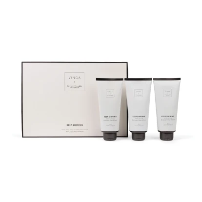 VINGA x TGL body care gift set