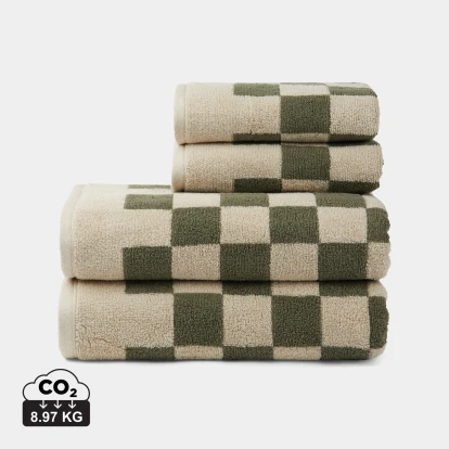 VINGA Elba OCS organic cotton towel, 4 pcs set