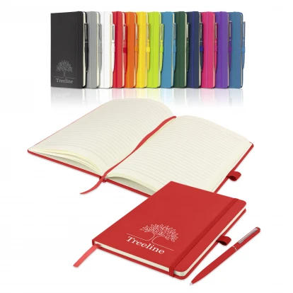 Watson Soft Touch Notebook & Wright Pen Set